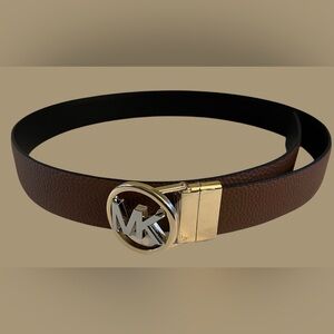 Women’s Leather Belt Black and Brown Michael Kors Size Small New